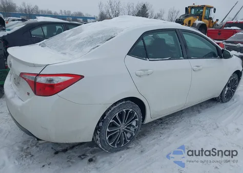 2016 Toyota Corolla S Premium from USA, damaged, VIN 2T1BURHE4GC602174